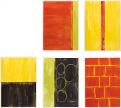 Architektur I by Günther Förg, 1993, The complete set of five etching and aquatints in colours, on wove paper, with full margins,, sold Jun 2016