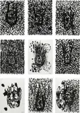 Georg Baselitz, Suite 45, 1990, The complete portfolio of 21 offset lithographs, on Fabriano paper, the full sheets,