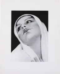 Untitled (Madonna) by Cindy Sherman, 1975-97, Gelatin silver print, on photo paper, with full margins,, sold Jun 2016