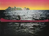 Peter Doig, Canoe Island, 2000, Screenprint in colours, on Somerset paper, the full sheet,