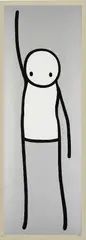 Liberty (Silver) by Stik, 2013-14, Screenprint in silver, on wove paper, with full margins,, sold Jun 2016