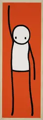 Liberty (Orange) by Stik, 2013, Screenprint in colours, on Somerset paper, with full margins,, sold Jun 2016