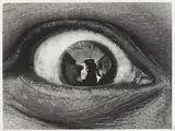 JR, Self-Portrait in a Woman's Eye, Kenya, from 28 Milimetres, Women are Heroes, 2010, Giclée print, on Magnani paper, with full margins,
