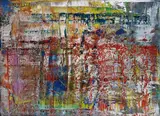 Abstraktes Bild (P1) by Gerhard Richter, 1990, Chromogenic print, flush-mounted to aluminium (as issued), the full sheet,, sold Jun 2016
