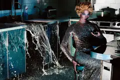 Steven Klein, Woman in Kitchen, 2011, Chromogenic print, flush-mounted
