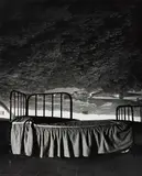 Abelardo Morell, Camera Obscura Image of Umbrian Landscape over Bed