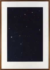 Sterne 02h 56m/-65° by Thomas Ruff, 1989, Chromogenic print, face-mounted to Plexiglas, offered May 2016