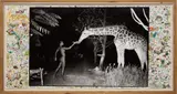 Peter Beard, Maureen and a late-night feeder, 2.00 am, Hog Ranch