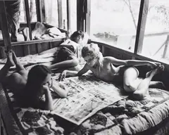 Sunday Funnies by Sally Mann, 1991, Gelatin silver print, sold May 2016