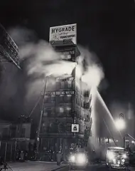 Simply Add Boiling Water by Weegee, 1937, Gelatin silver print, printed later, sold May 2016