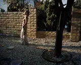 Larry Sultan, Woman in Garden, Mission Hills from The Valley