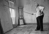 Robert Capa, Henri Matisse, Vence, 1949, Gelatin silver print, printed circa 1955