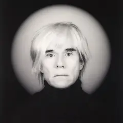 Andy Warhol by Robert Mapplethorpe, 1986, Gelatin silver print, sold May 2016