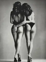 Fine Lines by John Swannell, 1977, Platinum print, printed 2006, offered May 2016