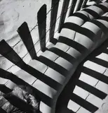 Fernand Fonssagrives, Sand Fence, 1930s, Gelatin silver print