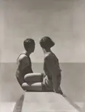 George Hoyningen-Huene, Divers, Horst with Model, Paris