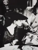 Lillian Bassman, The Little Furs, Barbara Mullen, Russian Broadtail Jacket by Trigère and hat by Lilly Daché, Essex House, New York