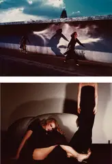Fashion Study, French Vogue, August, 1975; Fashion Study, French Vogue, March by Guy Bourdin, 1976, Two chromogenic prints, offered May 2016