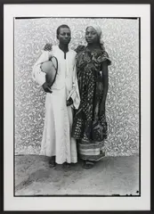 Untitled by Seydou Keïta, 1956-1957, Gelatin silver print, flush-mounted, printed 1998, sold Nov 2016