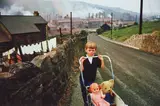 Bruce Davidson, Wales (boy pushing carriage), 1965, Archival pigment print, printed later
