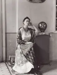Frida Kahlo by Manuel Álvarez Bravo, 1930s, Gelatin silver print, printed later, sold Nov 2016