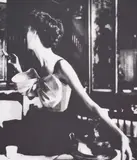 Lillian Bassman, Across the Restaurant, Barbara Mullen, dress by Jacques Fath, Le Grand Véfour, Paris