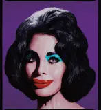 Amanda as Andy Warhol's Liz in Purple by David LaChapelle, 2007, Chromogenic print, sold Nov 2016