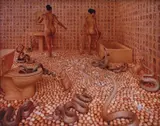 Sandy Skoglund, Walking on Eggshells