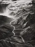 The Eastern Part of the Brooks Range, Arctic National Wildlife Refuge, Alaska, USA by Sebastião Salgado, 2009, Gelatin silver print, sold Nov 2016
