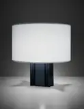 Jacques Quinet, Unique table lamp, from Jacques Quinet's villa, La Renardière, Deauville