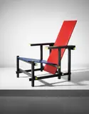 Gerrit Rietveld, 'Red-blue' armchair