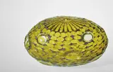 Yoichi Ohira, Unique 'Cosmos' vase, 2003, Hand-blown glass canes with murrine and powder inserts, carved and faceted surface