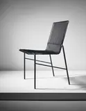 Shiro Kuramata, Early 'Expanded Metal Chair', model no B.I.-86, circa 1986, Painted steel mesh, painted tubular steel