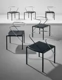Shiro Kuramata, Set of six 'Apple Honey' chairs
