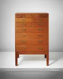 Børge Mogensen, Unique chest of drawers, designed for the 'Copenhagen Cabinetmakers' Guild' exhibition