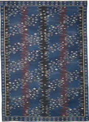 Barbro Nilsson, 'Snäckorna' (Snails/Sea Shells) rug, designed 1943, executed circa 1960, Handwoven wool on a linen warp