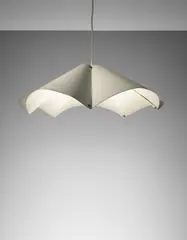 Ceiling light, model no. 2134 by Gino Sarfatti, circa 1972, Painted aluminium, sold Apr 2016