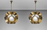 Angelo Lelii, Pair of rare ceiling lights