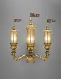 Flavio Poli, Monumental wall light, designed for the Bauer Hotel, Venice