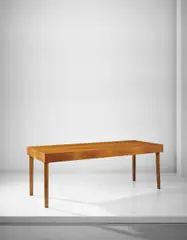 Dining table by Gino Levi Montalcini, 1938, Oak, oak-veneered wood, offered Apr 2016