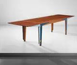 Finn Juhl, Unique and important extendable dining table, model no. FJ 44, designed for the 'Copenhagen Cabinetmakers' Guild' exhibition