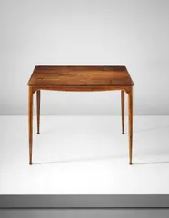 Peder Moos, Side table, 1947, Rosewood, oak inlay
