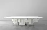 'Primitive' table by Stefania Fersini Nucleo - Piergiorgio Robino, 2009, Cardboard, fibreglass, polyester resin, offered Apr 2016