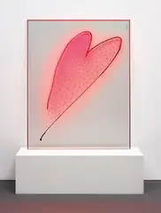 Ingo Maurer, 'Deposito del Cuore', 2015, Safety glass, red LED lights