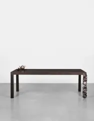 Paul Smith, 'The Hurrier I Go, The Behinder I Get' desk, 2015, Fumed oak, bronze