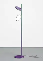 Konstantin Grcic, Unique 'OK' standard lamp, 2016, Extruded aluminium, aluminium, laser etched PMMA plastic, steel
