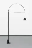 Michael Anastassiades, Unique 'String Light' standard lamp, 2016, Composite fibre, aluminium, optic plastic diffuser, steel