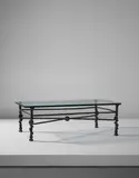 'Torsade' low table by Diego Giacometti, designed 1965, produced circa 1979, Patinated bronze, glass, sold Sep 2016
