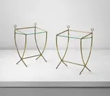 Jean Royere, Pair of 'Yo Yo' side tables