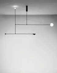 Michael Anastassiades, 'Mobile Chandelier I', circa 2008, Patinated brass, painted tubular brass, hand-blown glass, metal wire